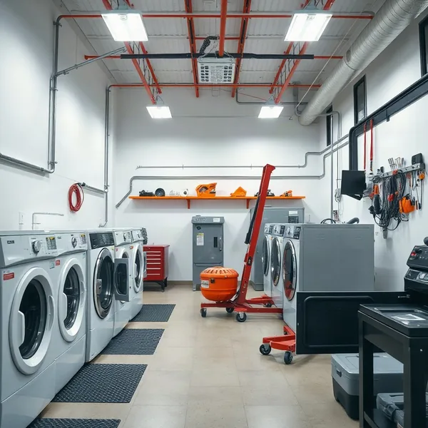 Professional Gas & Electric Dryer Repair in Dubai carried out by a licensed technician